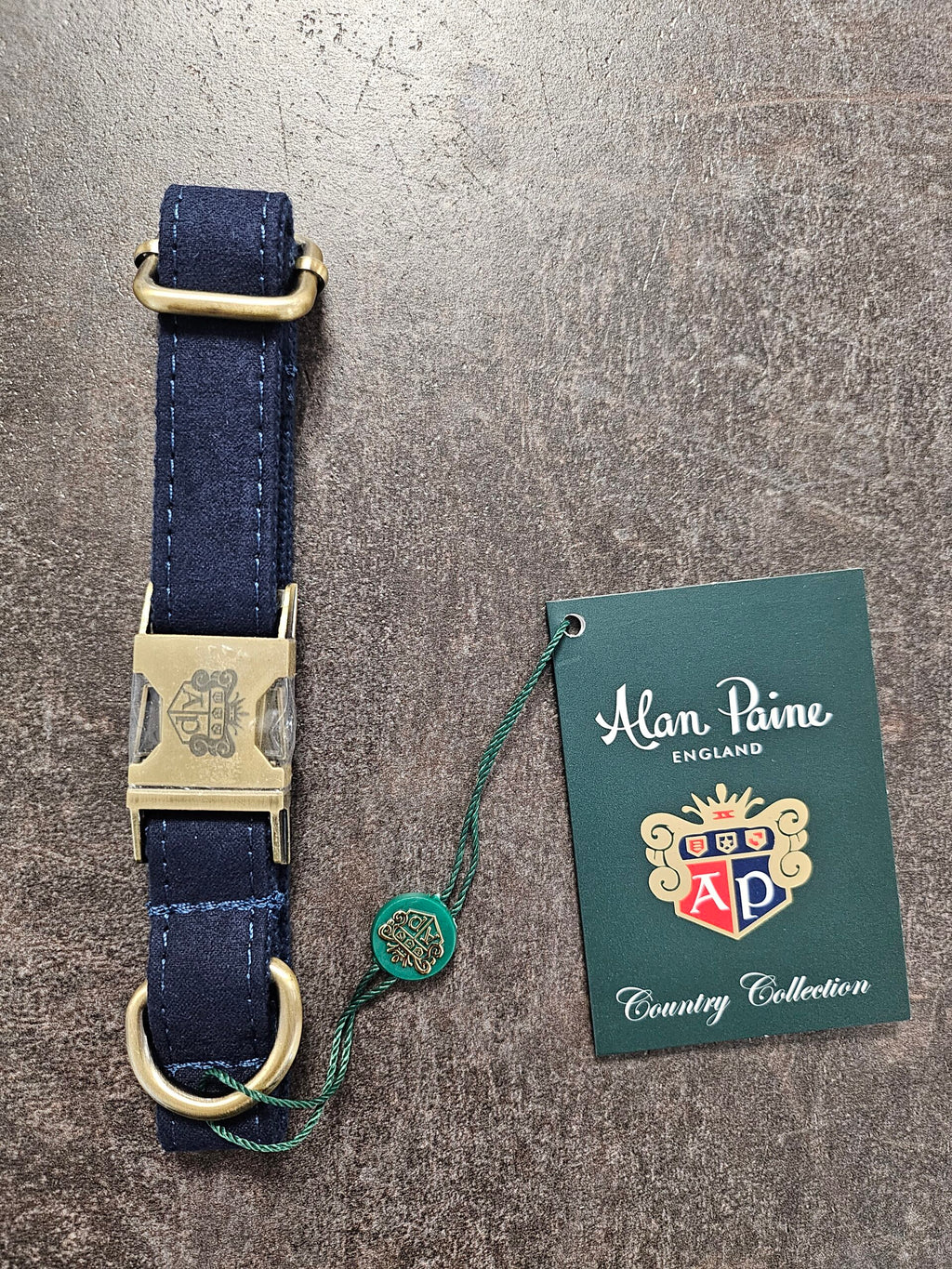 ALAN PAINE - hundehalsbånd - Navy blå
