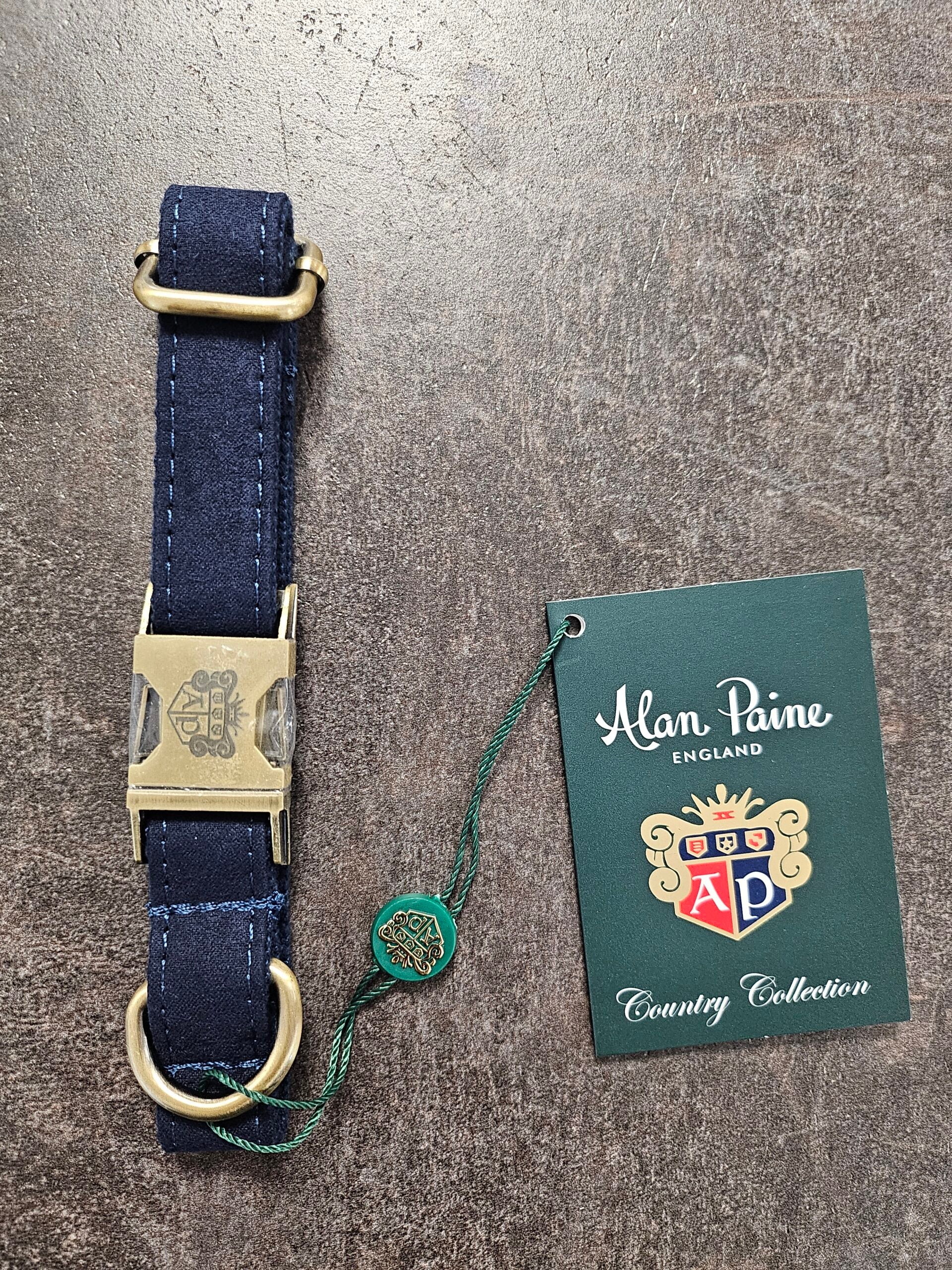 ALAN PAINE - hundehalsbånd - Navy blå