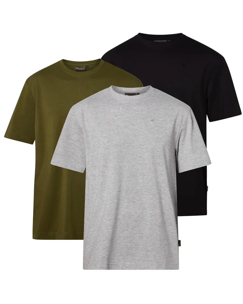 Pinewood® 3-pak T-shirts til M's