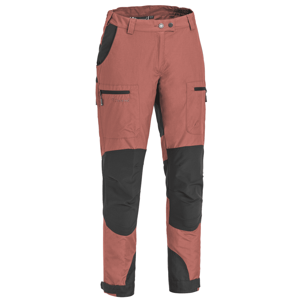 PINEWOOD - Caribou TC Trousers - Rusty pink_d. antracit