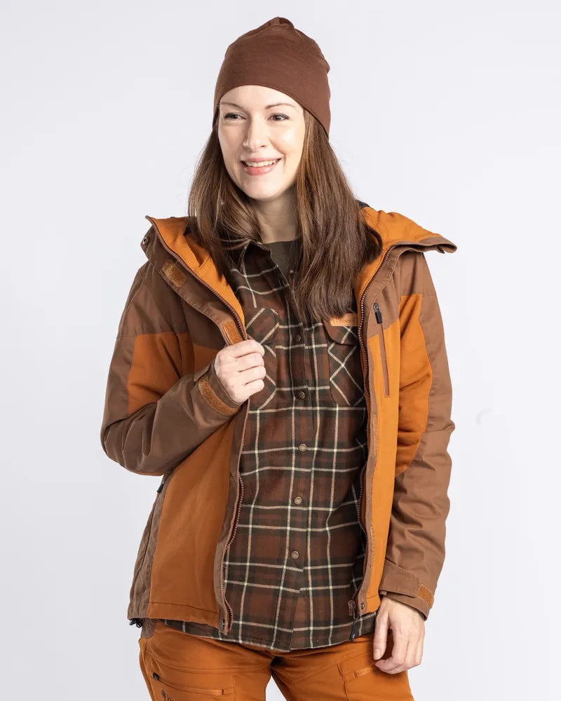 PINEWOOD - Finnveden Hybrid Extreme Jacket Fudge/Nougat