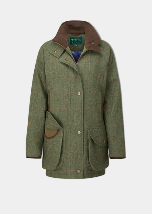 ALAN PAINE - COMBROOK TWEED JAKKE - Heath