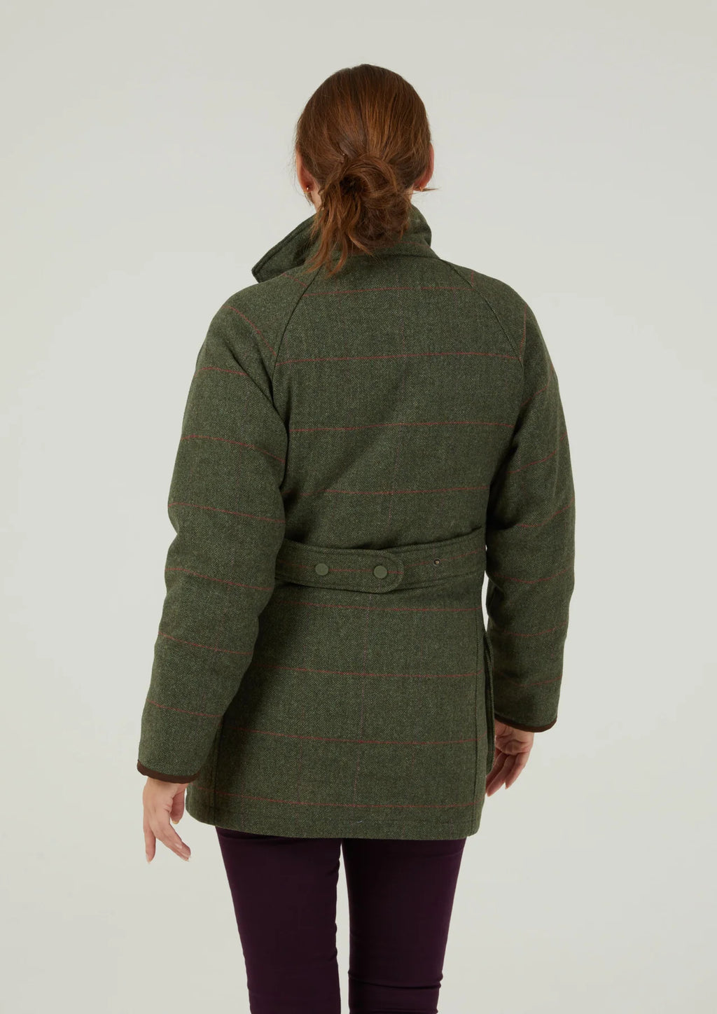 ALAN PAINE - COMBROOK TWEED JAKKE - Heath