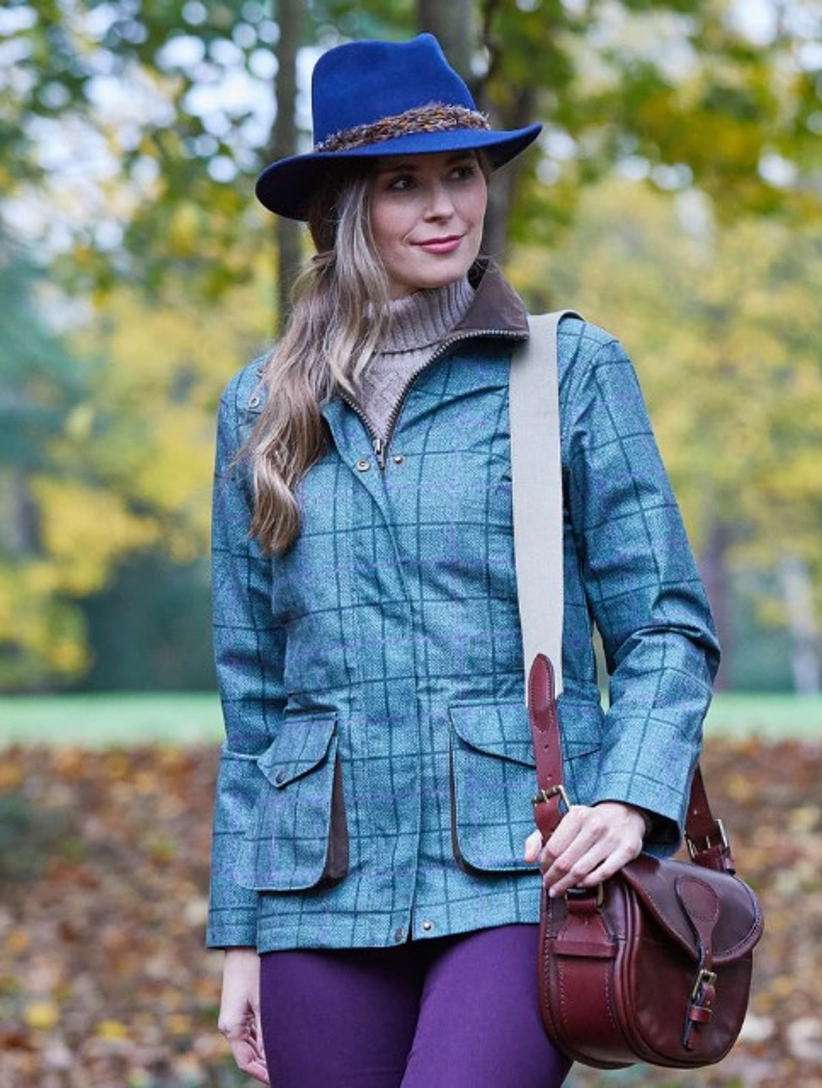 ALAN PAINE LADIES DIDSMERE TECHNICAL TWEED COAT