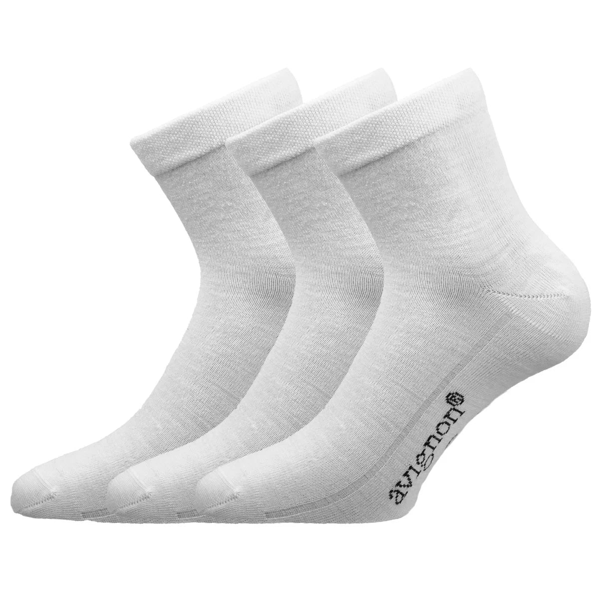AVIGNON - Sneaker-uldstrømper - hvid høj