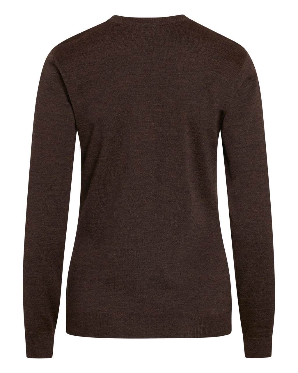 Catrin Lady pullover er produceret i extra fine merinould i en flot mokkabrun farve. Blusen er behagelig og kradser ikke. Med rund hals og lille ribstykke ved hofte- og ærmekanter. Specifikationer Rund hals Modern fit Materiale: 100% extra fine merinould Pleje: Håndvask eller skånsom maskinvask 30 grader (uldvaskeprogram) med et uldvaskemiddel Duck Dri Catrin Lady merino pullover _ mokka