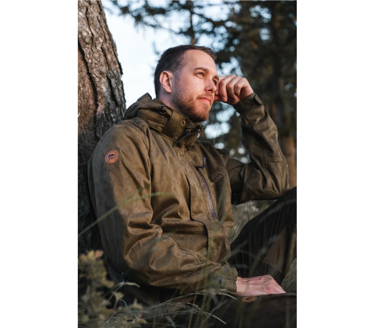 Stormy Jacket - Deerskin Ultra Olive Light