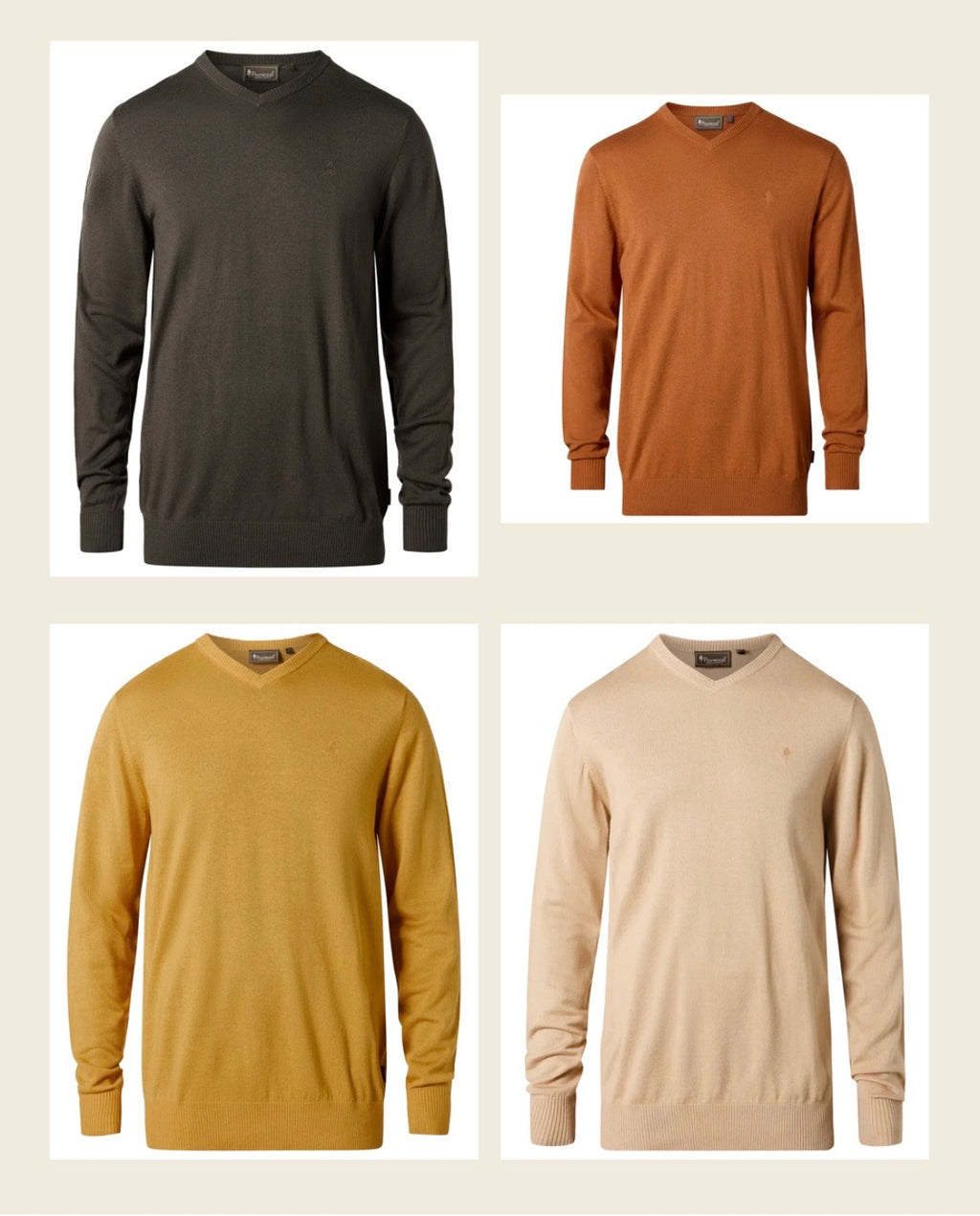 Pinewood® Värnamo Merino Sweater M's - 4 farver