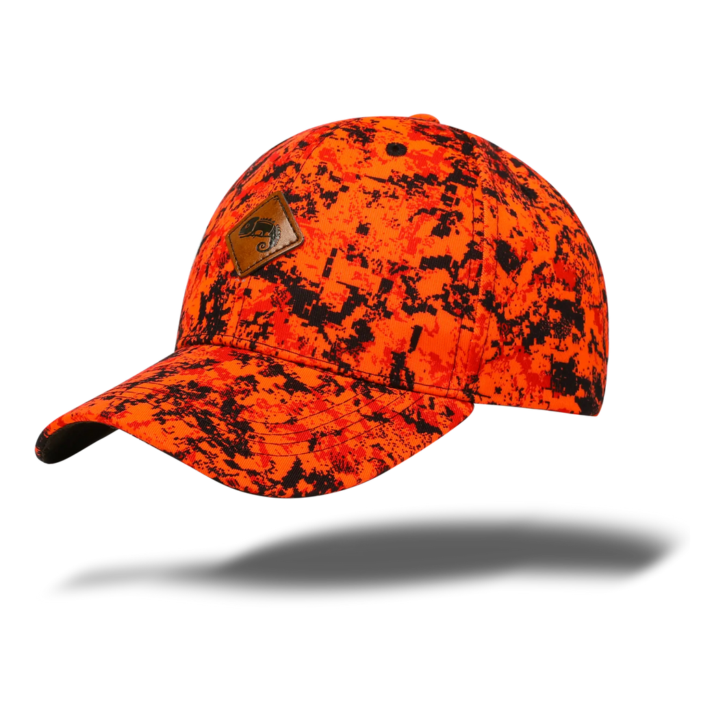 Camouflage cap - orange