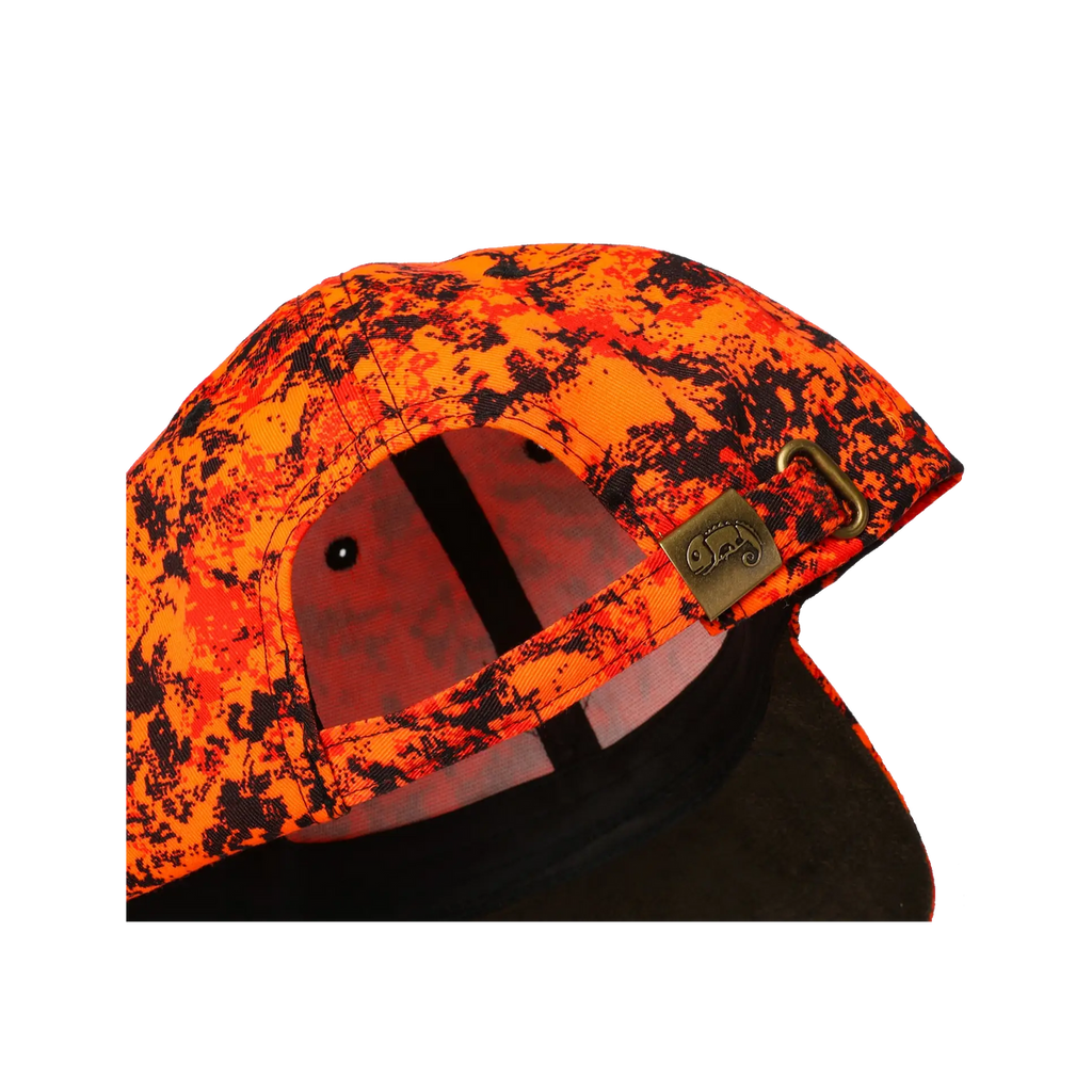 Camouflage cap - orange