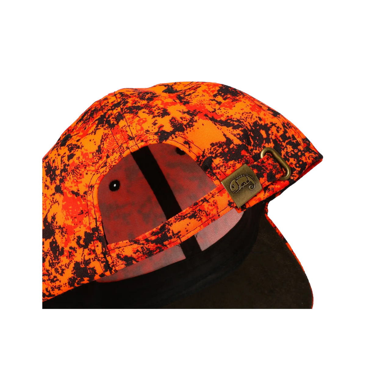 Camouflage cap - orange