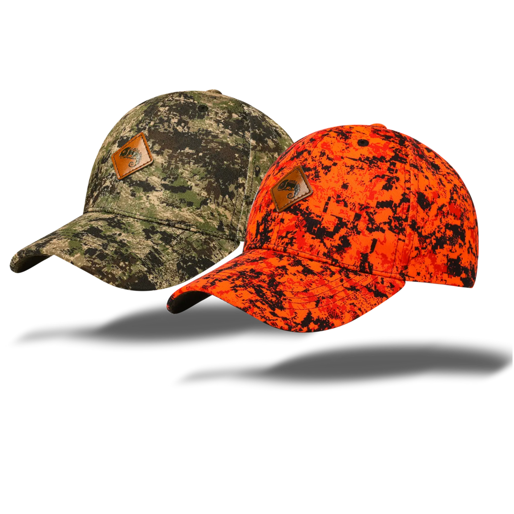 Camouflage cap - orange