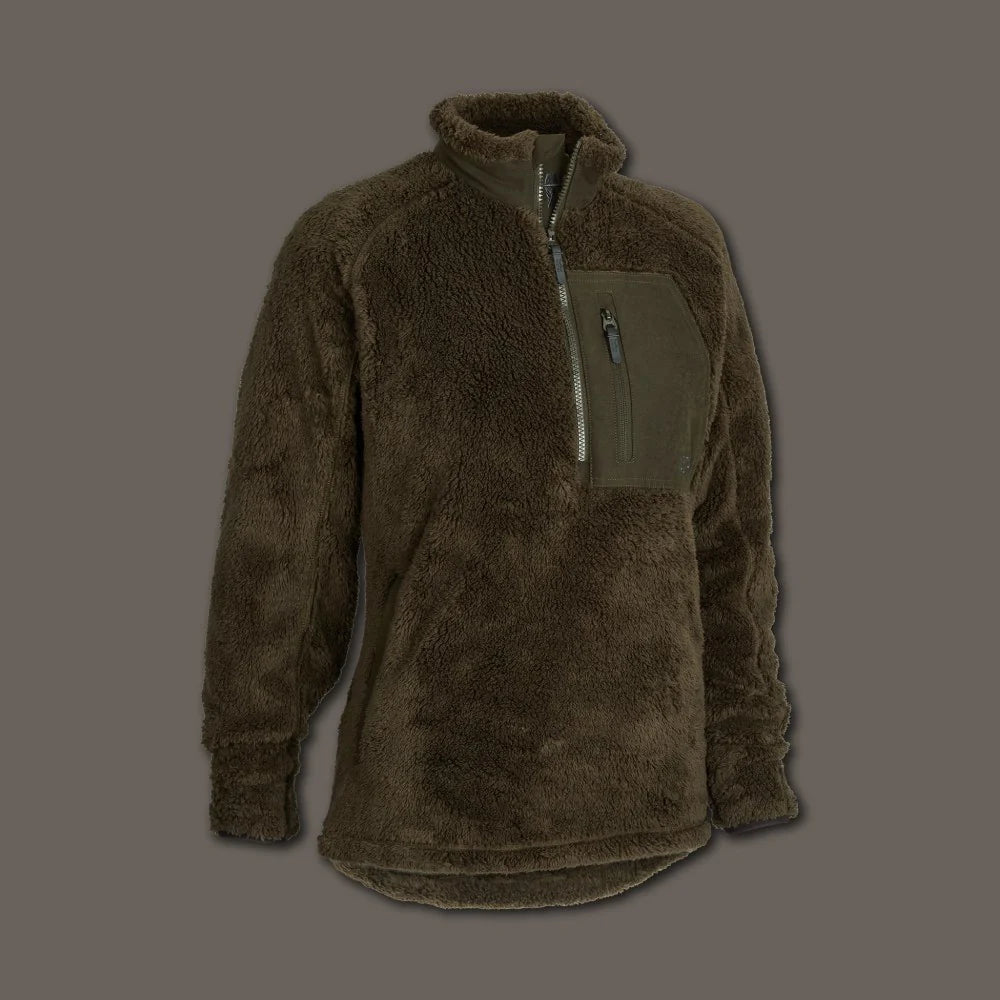 Northern Hunting - RIKVI Dark Green fleeceanorak