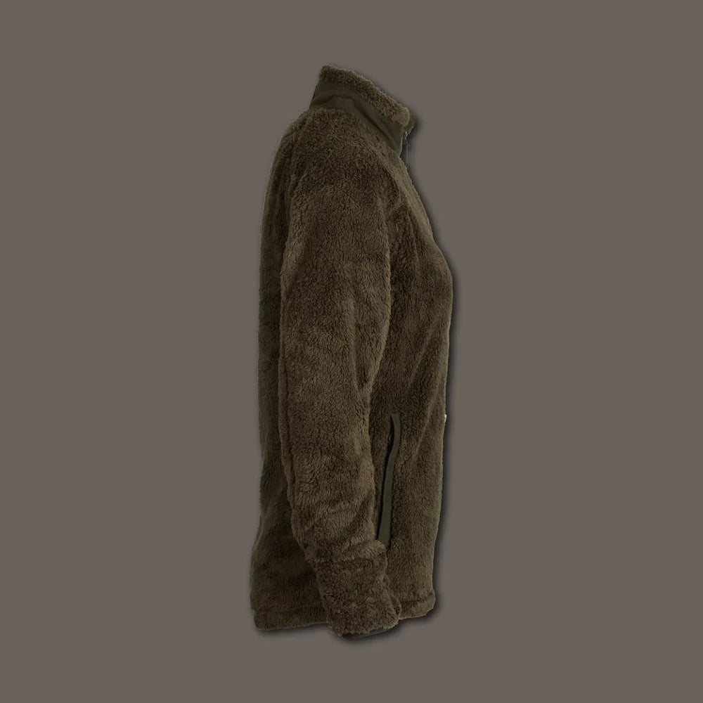 Northern Hunting - RIKVI Dark Green fleeceanorak