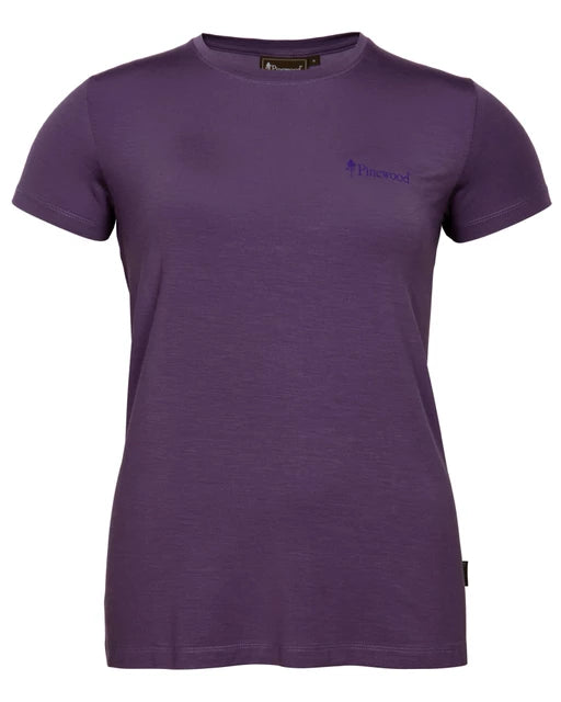 PINEWOOD - Active Fast-Dry t-shirt_Lilla