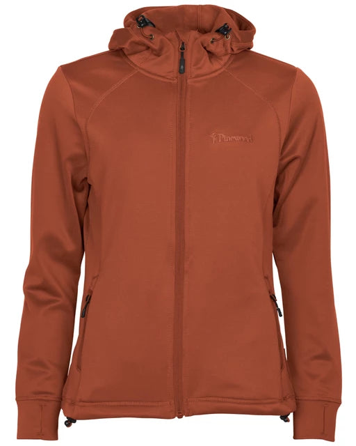 PINEWOOD - FINNVEDEN HOODIE - Terracotta