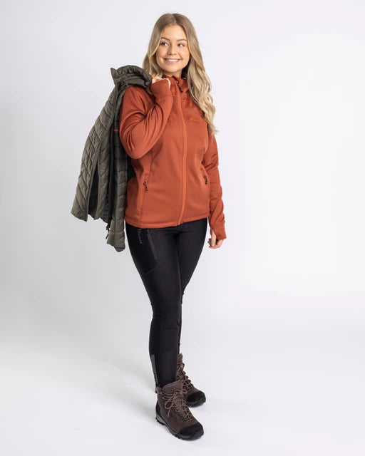 PINEWOOD - FINNVEDEN HOODIE - Terracotta