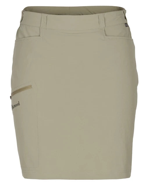 PINEWOOD - Finnveden Hiking Skort_lys khaki