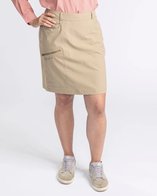 PINEWOOD - Finnveden Hiking Skort_lys khaki