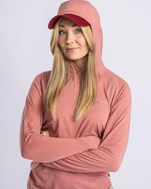PINEWOOD - InsectSafe function hoodie_brick pink