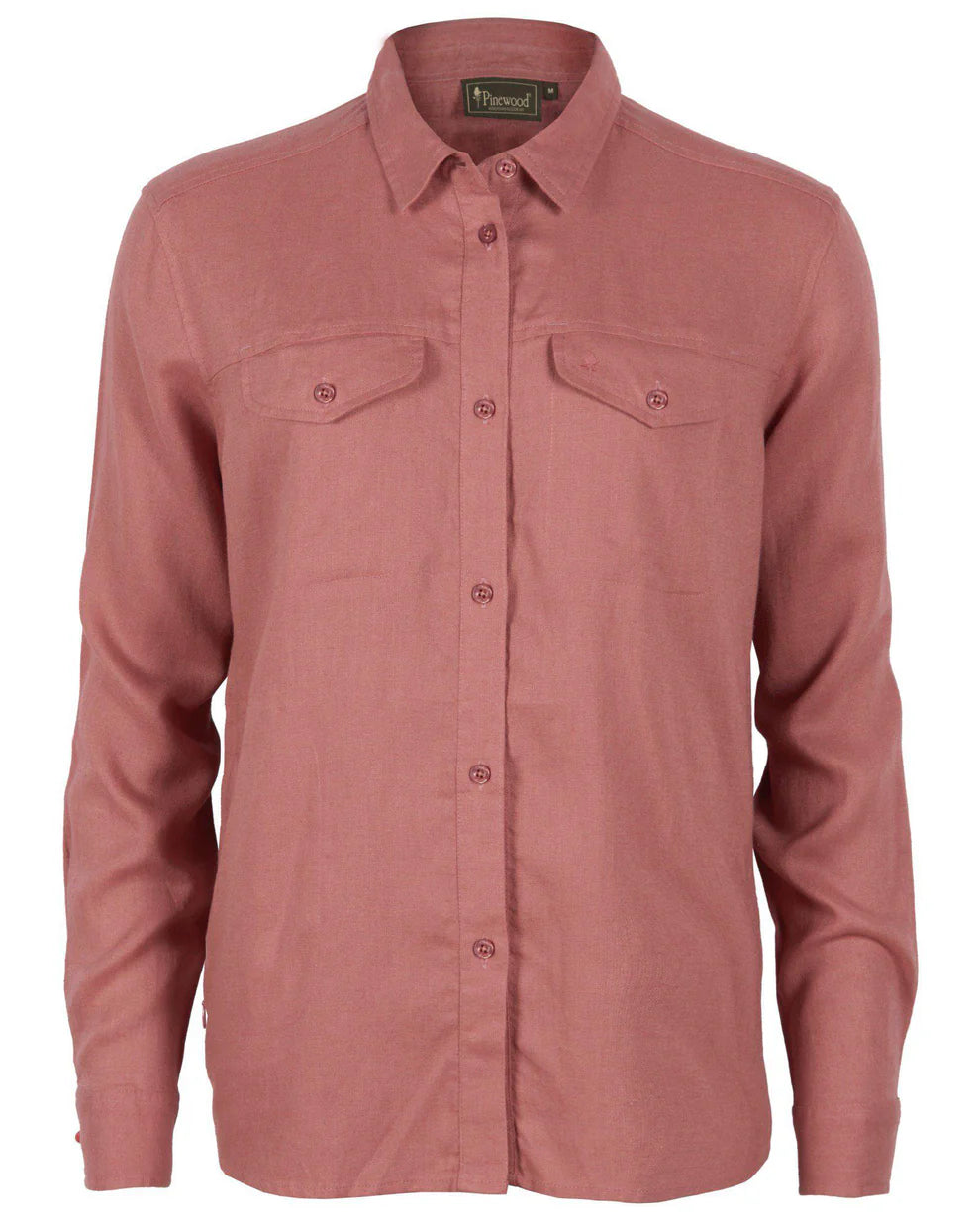 PINEWOOD - Värnamo Insectsafe Linen skjorte_rosa