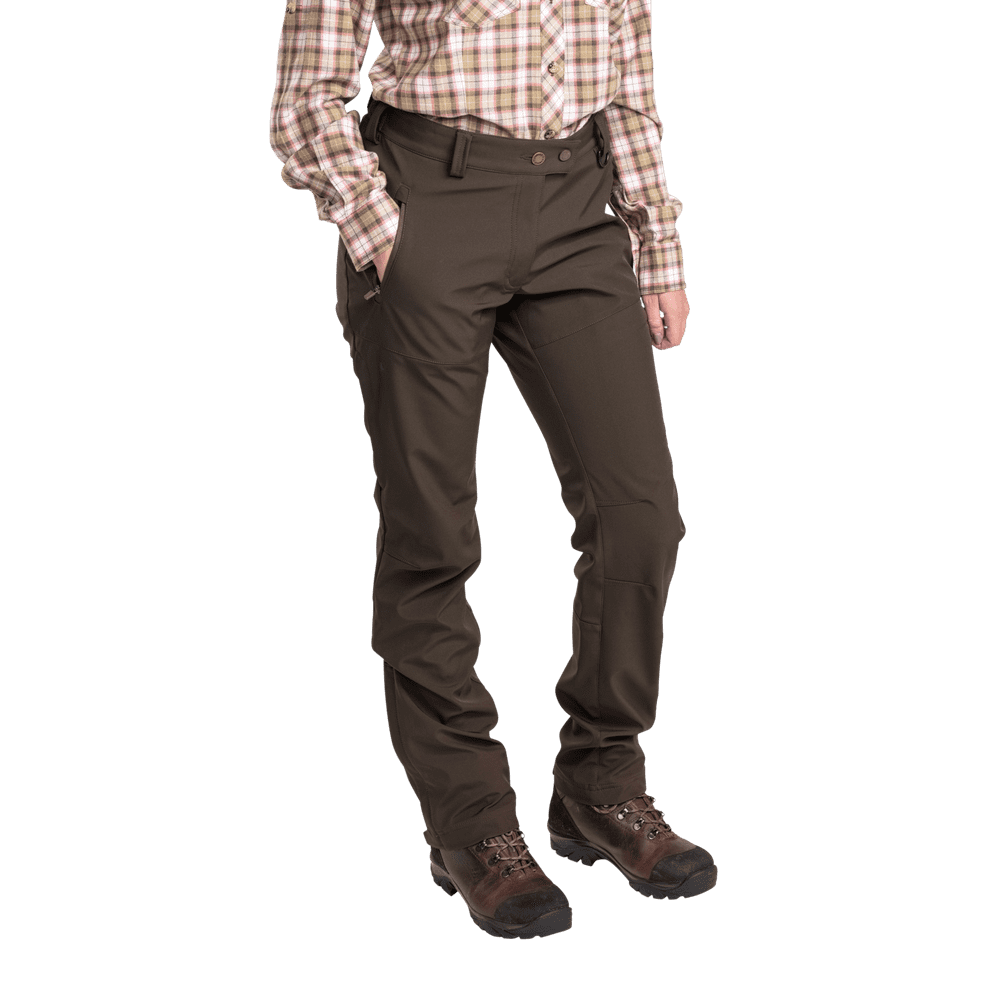 PINEWOOD - Wilda Stretch Shell bukser - Moss Green