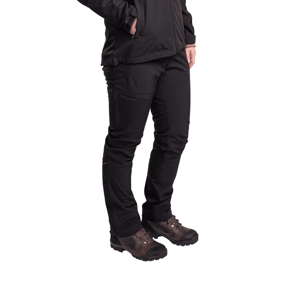 PINEWOOD - Wilda Stretch Shell bukser - Sort