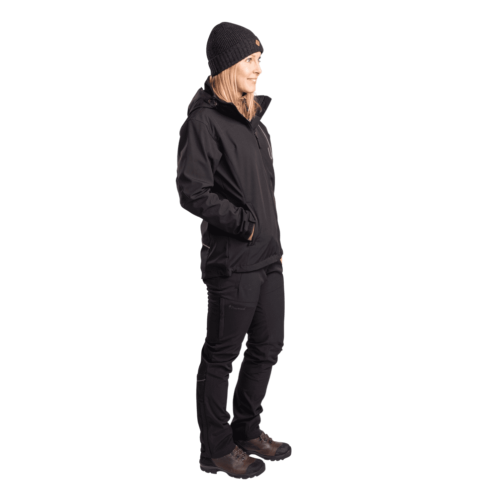 PINEWOOD - Wilda Stretch Shell bukser - Sort