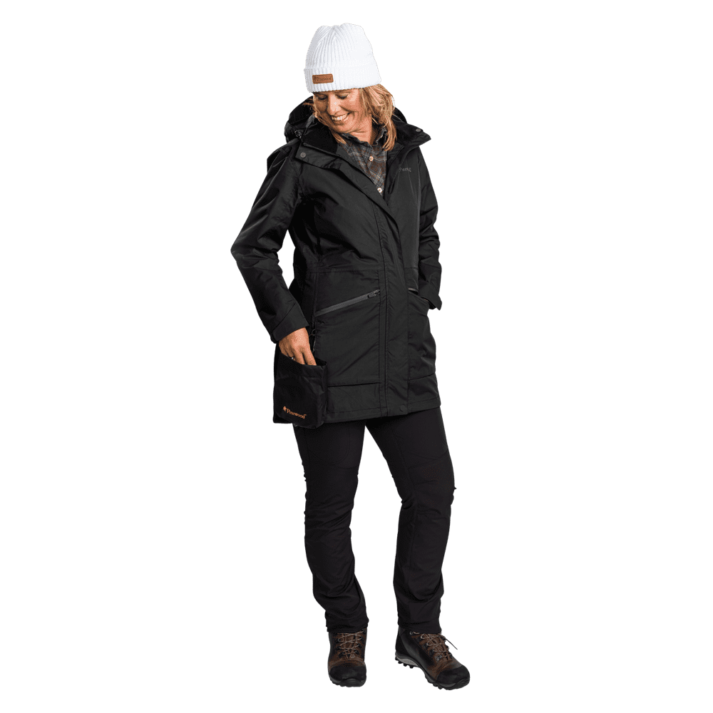 PINEWOOD - Wilda Parka jakke - sort