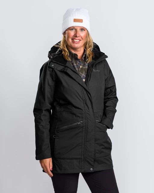PINEWOOD - Wilda Parka jakke - sort