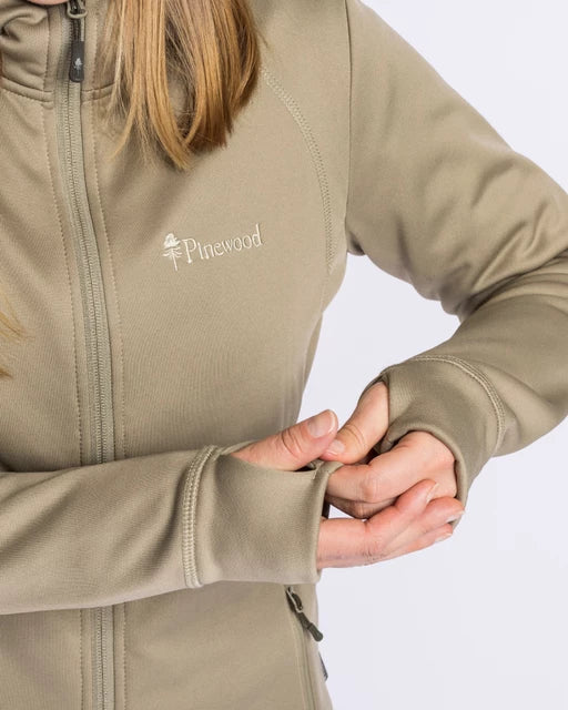 PINEWOOD Active Sweater Mid Khaki