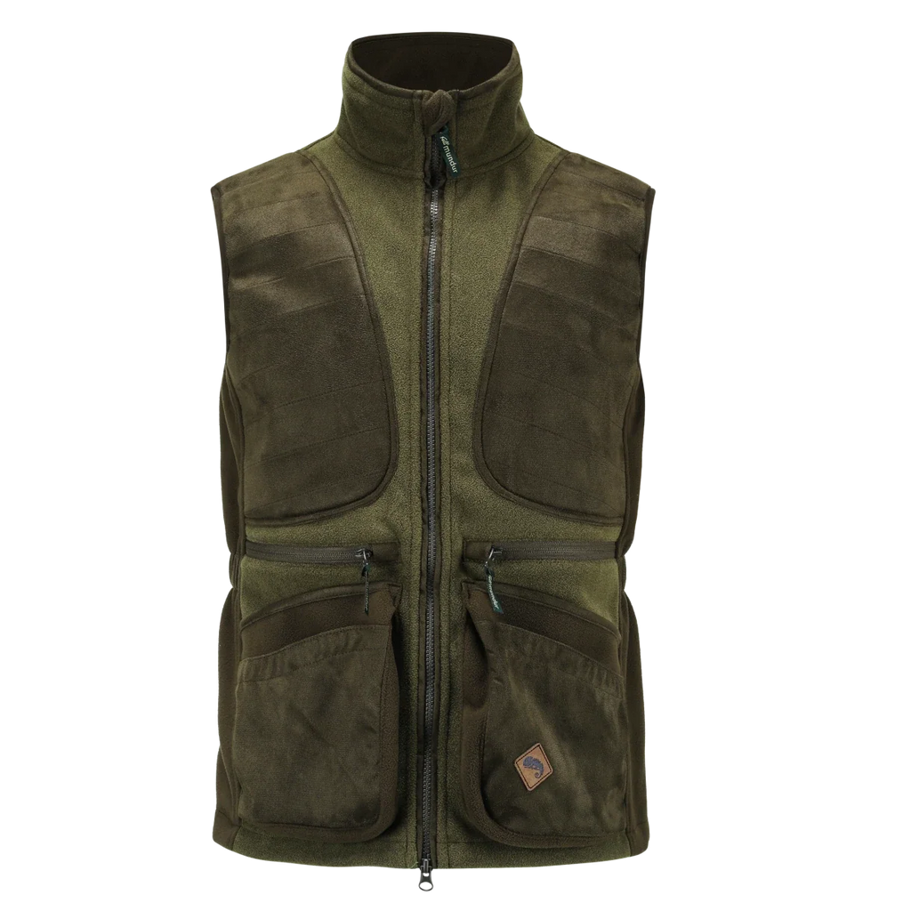 Nordland Skydevest - Melange Green Fleece