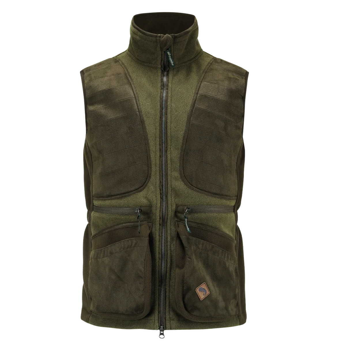 Nordland Skydevest - Melange Green Fleece