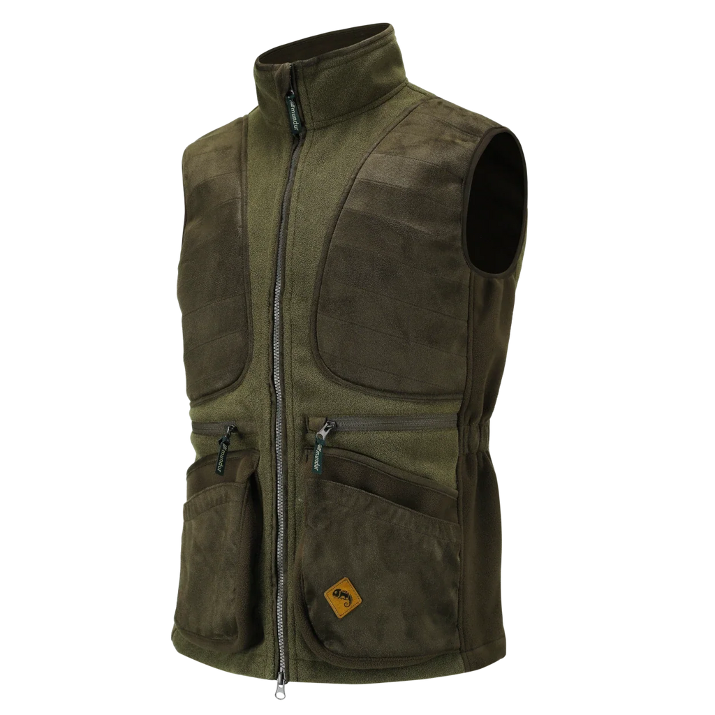 Nordland Skydevest - Melange Green Fleece