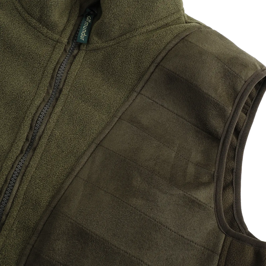 Nordland Skydevest - Melange Green Fleece