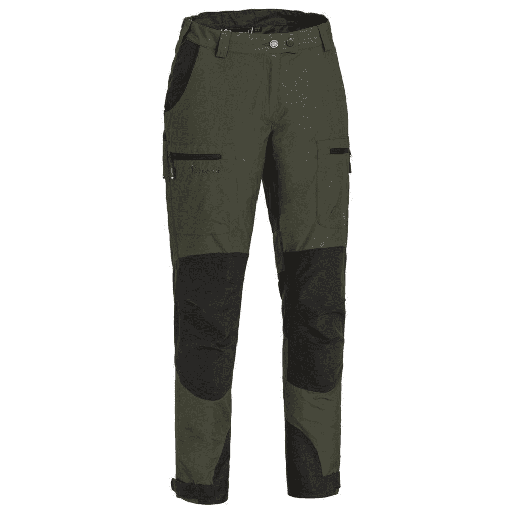 PINEWOOD - Caribou TC Trousers - mosgrøn_sort