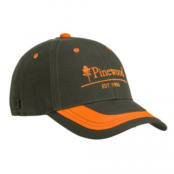 PINEWOOD - 2 Color Cap - mossgreen-orange