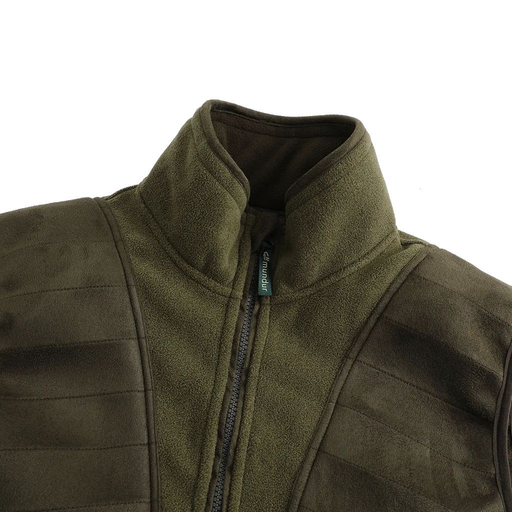 Nordland Skydevest - Melange Green Fleece